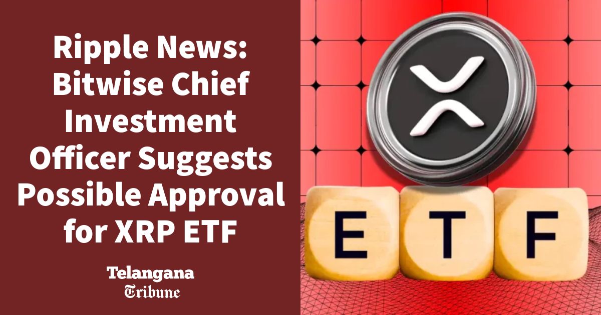 Ripple News: Bitwise Chief Investment Officer Suggests Possible Approval for XRP ETF